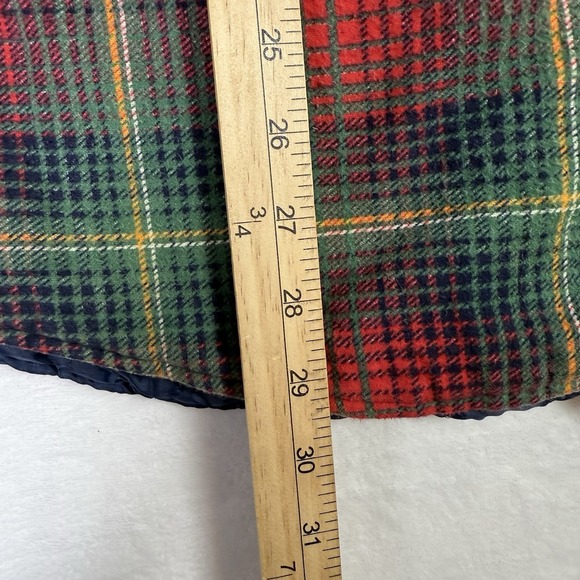 Sports Afield Mens Medium Plaid Shirt Quilted Lined Flannel Workwear Vtg Holiday - Picture 7 of 7